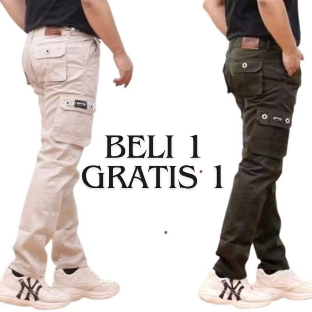 กางเกง CARGO LONG BUY 1 แถม 1 คุณภาพระดับพรีเมียม