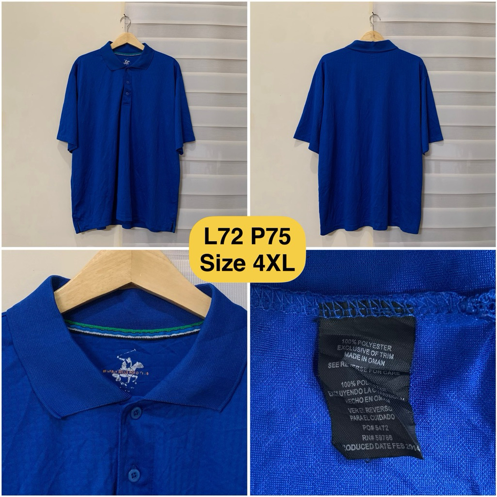 เสื้อโปโล Beverly Hills Polo Club Blue Original