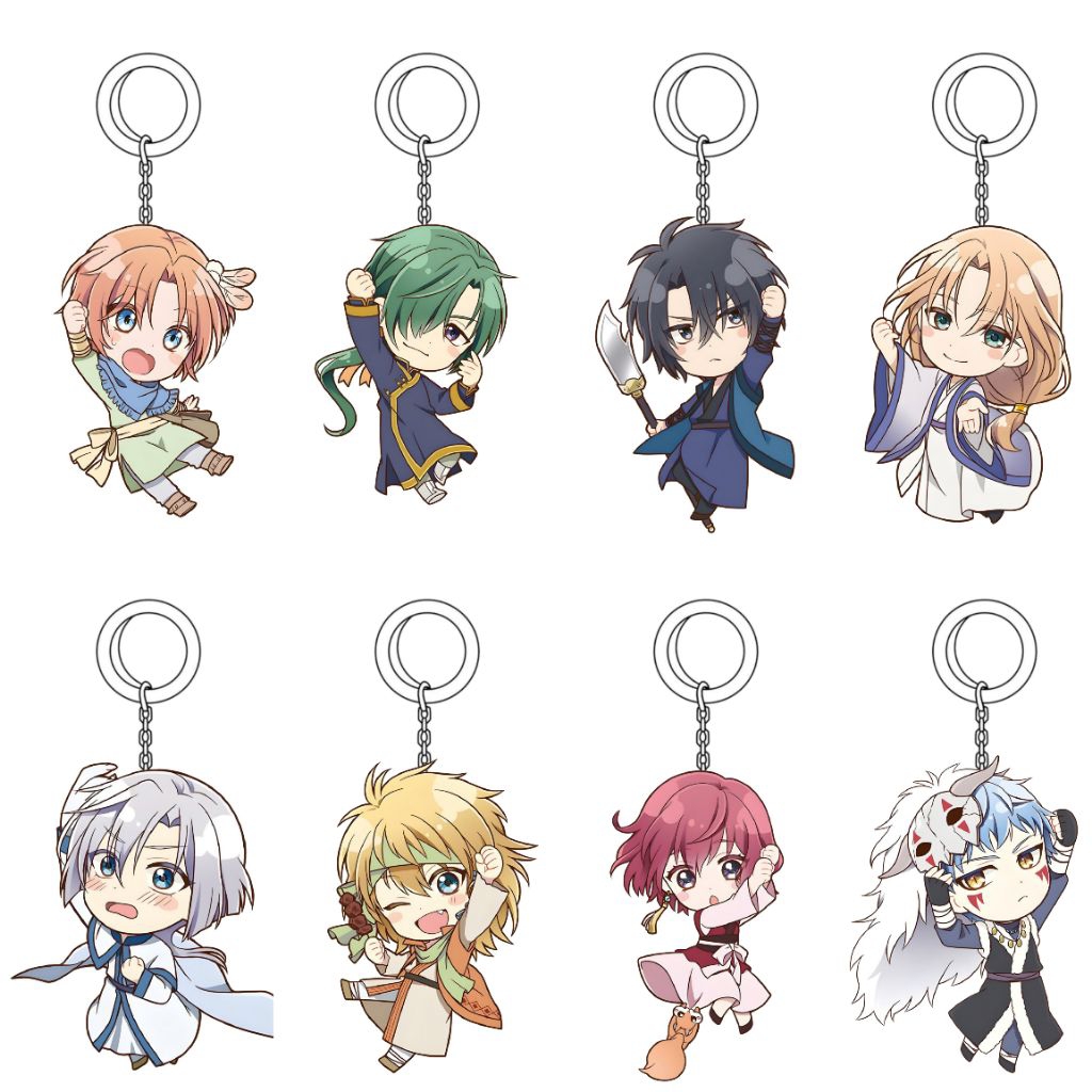 GANTUNGAN Yona of the Dawn Keyring อะคริลิค / พวงกุญแจอะคริลิค Akatsuki ไม่มี Yona