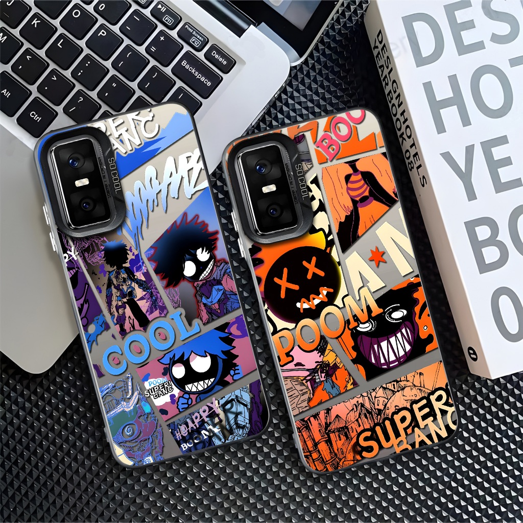 เคส Imd Black Infinix gt 30 pro เคสโฮโลแกรมสีดํา infinix gt 30 pro ซิลิโคน hp GT13