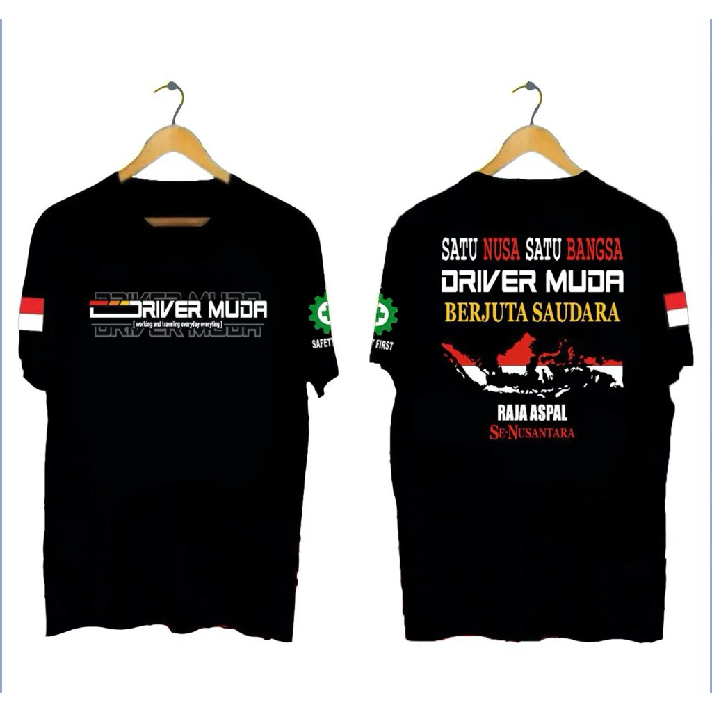 เสื้อยืด DISTRO TOP YOUNG DRIVER MILLION BROTHERS KING ASPHALT