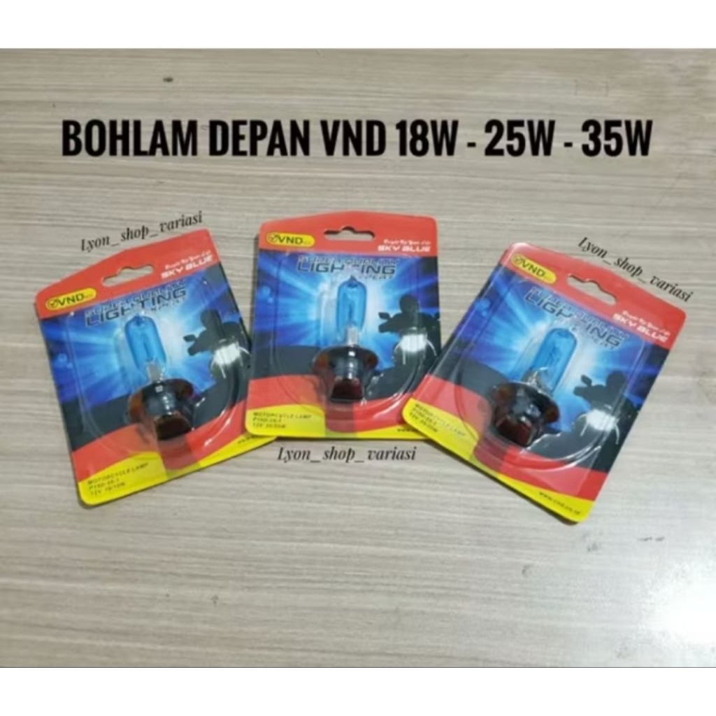 TDH Bebek Matic VND ไฟหน้าหลอดไฟ รุ่น 1 H6 18Watt 25Watt 35 Watt