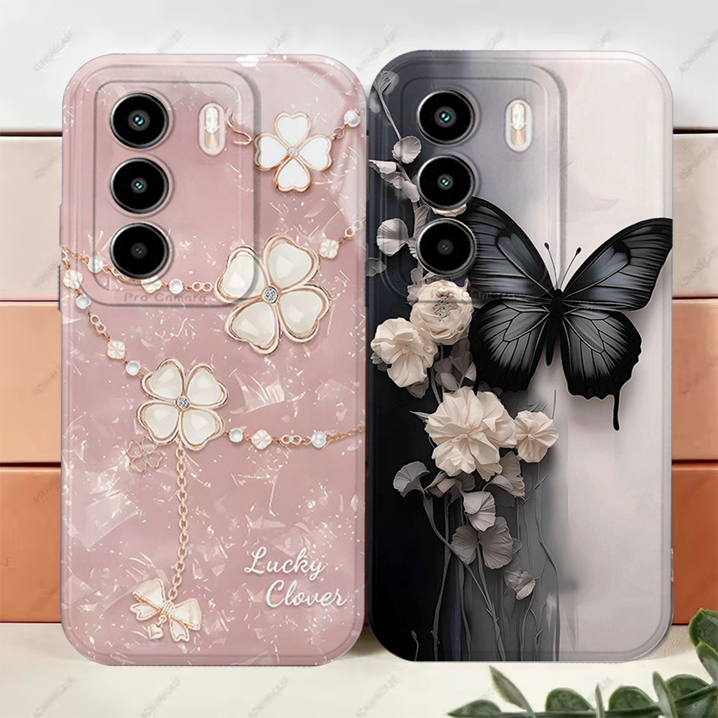 HP Itel P70 - P65 - P55 4g - P55 5g - All Type - Butter N1r Motif - Mobile phone Softcase - Procamer