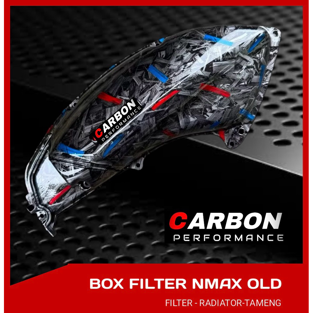 ฝาครอบกรองคาร์บอนเก่า Forged nmax 2016-2019