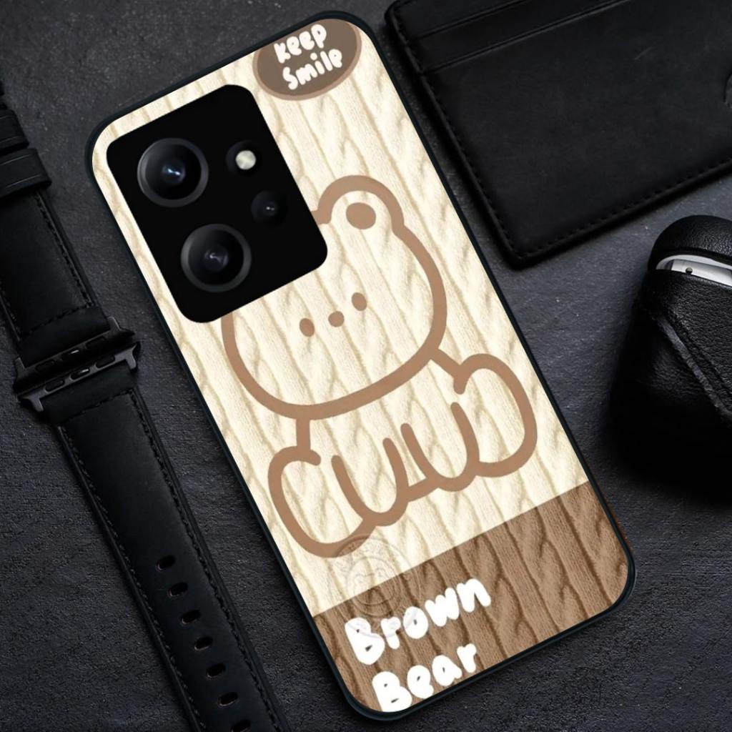 HP Xiaomi Redmi 15C Glass Softcase [BSG-48] - เคสโทรศัพท์ Xiaomi Redmi 15C - เคสกระจกอะคริลิค Xiaomi