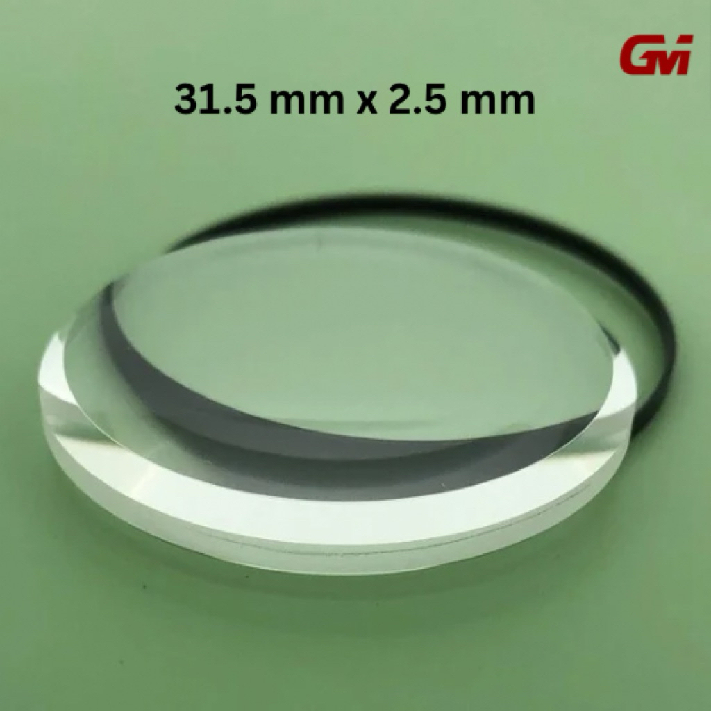 คริสตัลกระจกโดมคู่ Seiko 31.5 7S26-0020, 7S26-0029, skx007, skx009, skx175, skx173, Sapphire crystal