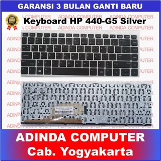 แป้นพิมพ์เงิน HP Probook 440-G5 440 G5 430-G5 430 445-G5 445 G5