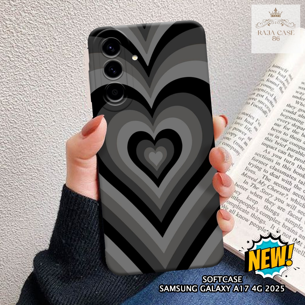 เคส HP Samsung A17 4G 2025 - Rajacase - ปลอก Samsung A17 4G - Love case Motif - กันรอยมือถือ - Samsu