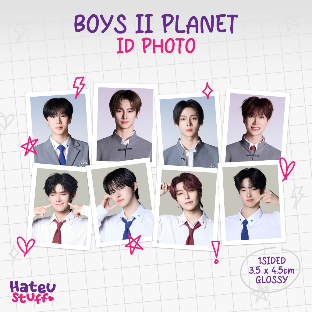 โปรไฟล์ภาพถ่าย ID ของ Boys II Planet Unofficial (Boys 2 Planets, Boys Planet)