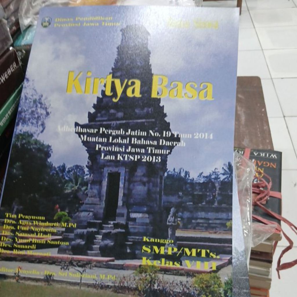 Kirtya Basa Book Class 8 East Java Education Service