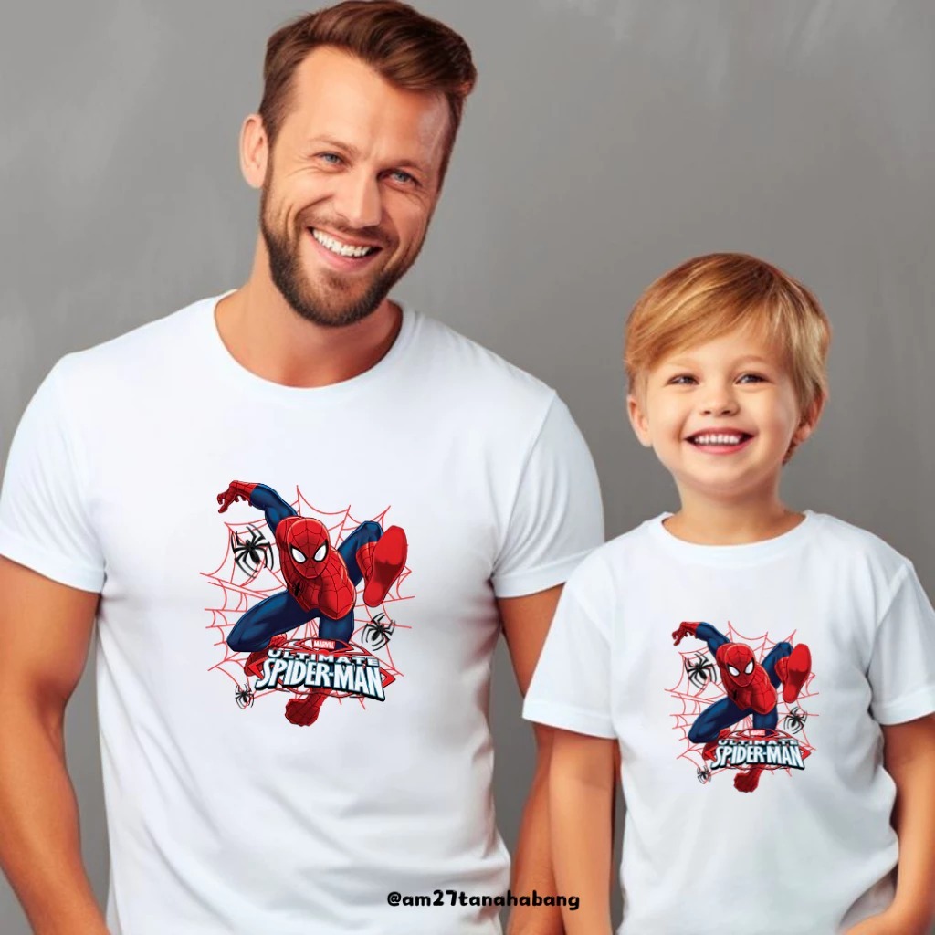 เสื้อยืดเด็กและผู้ใหญ่ ULTIMATE SPIDERMAN