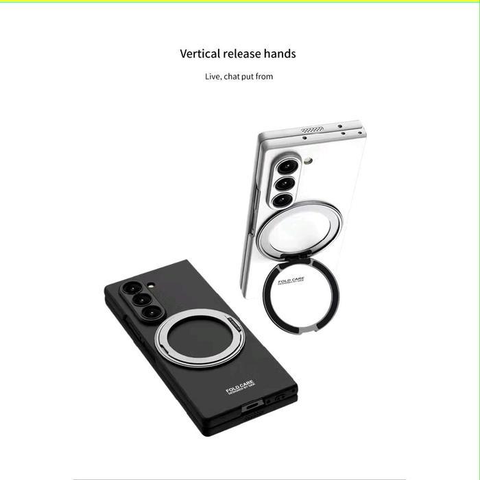 Samsung Fold 7 Ume Hard Slim Magsafe Ring Holder Stand Protection Case