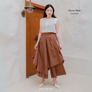 Rok Cherry Katun Jepang Premium Casual Korean Style