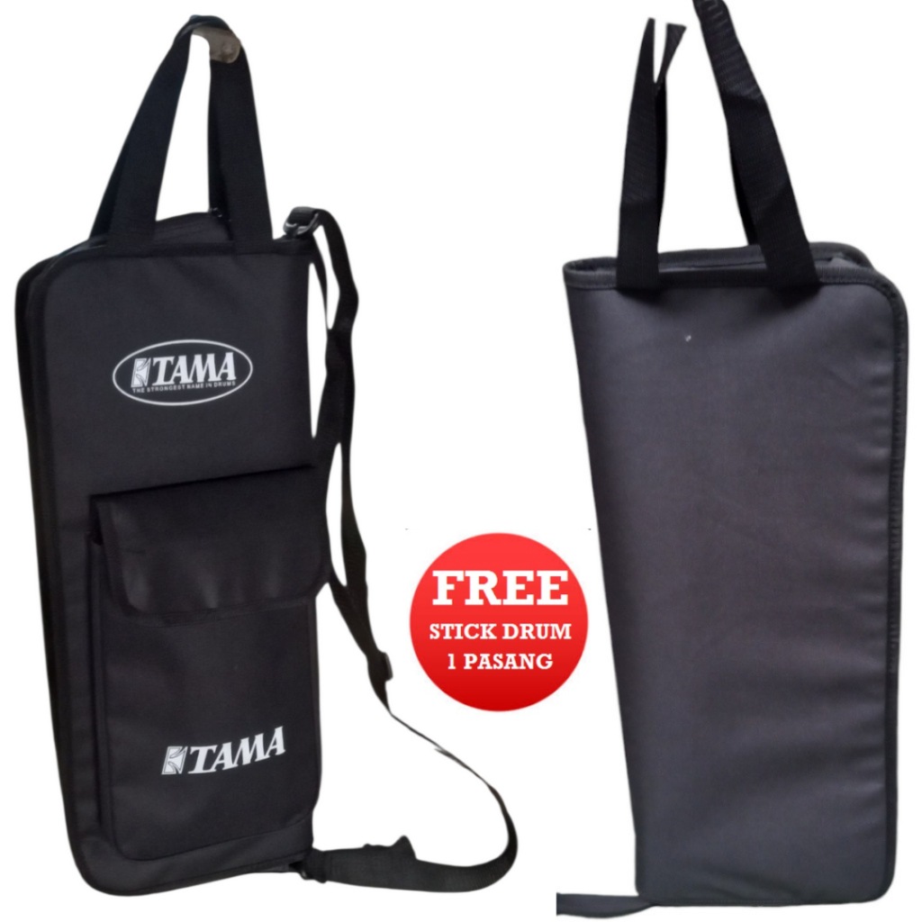 BONUS TAMA DRUM STICK BAG TWO PAIRS DRUM STICKS