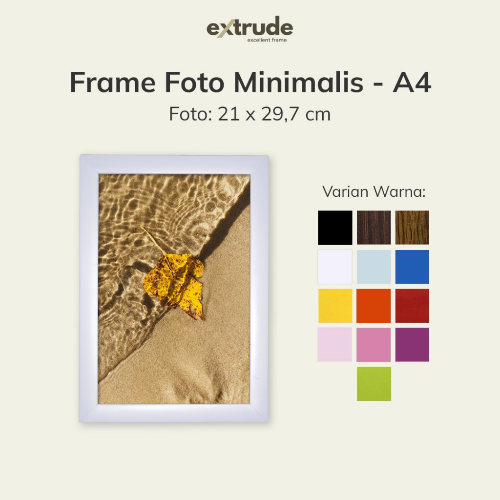 EXTREME Minimalist Frame 21x29.7cm (A4) ใบรับรอง Diploma กรอบรูป