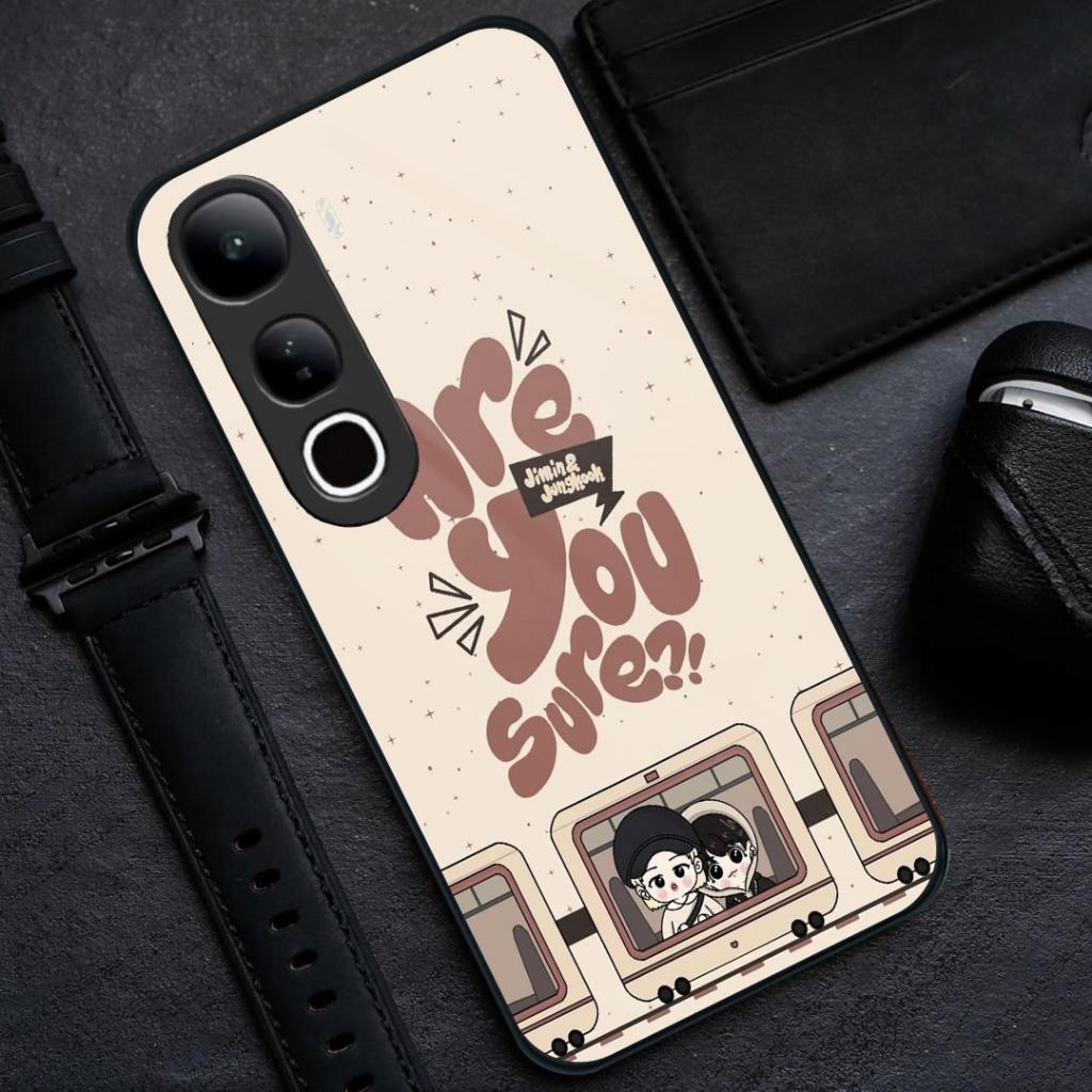 Softcase Glass Kaca Vivo Y400 4G Y400 5G [BSG-53] - Casing Hp Vivo Y400 4G Y400 5G Y29 Y19S V50 Lite