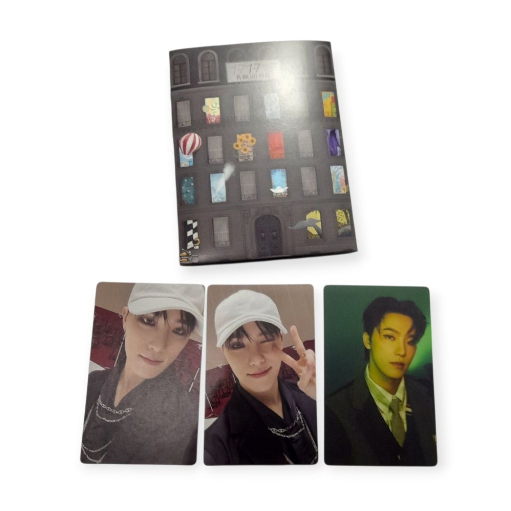 17 RIGHT HERE UNSEALED DINO SET WEVERSE VER PC OFFICIAL SEVENTEEN 17 SVT