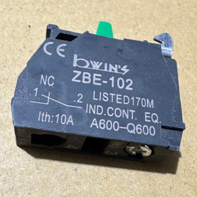 ติดต่อ BLOCK / ติดต่อ BLOCK ZBE-101 / ZBE-102 BWINS NO & NC XB4 XB5 SERIES