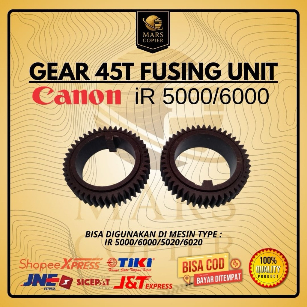 GEAR 45T HEATER CANON IR 5000 6000 5020 6020