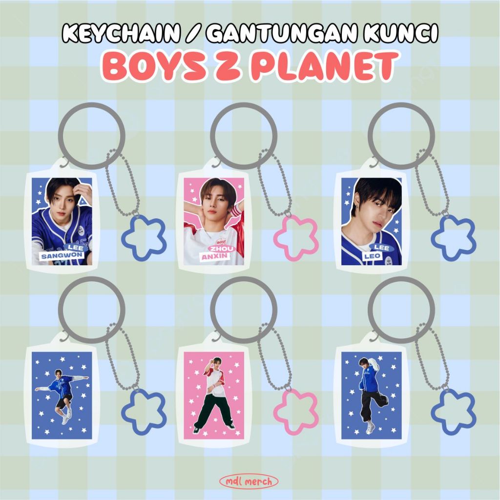 GANTUNGAN BOYS 2 PLANET / BOYS II PLANET / BOYS PLANET 2 / ALD1 / ALPHA DRIVE ONE / KEYCHAIN