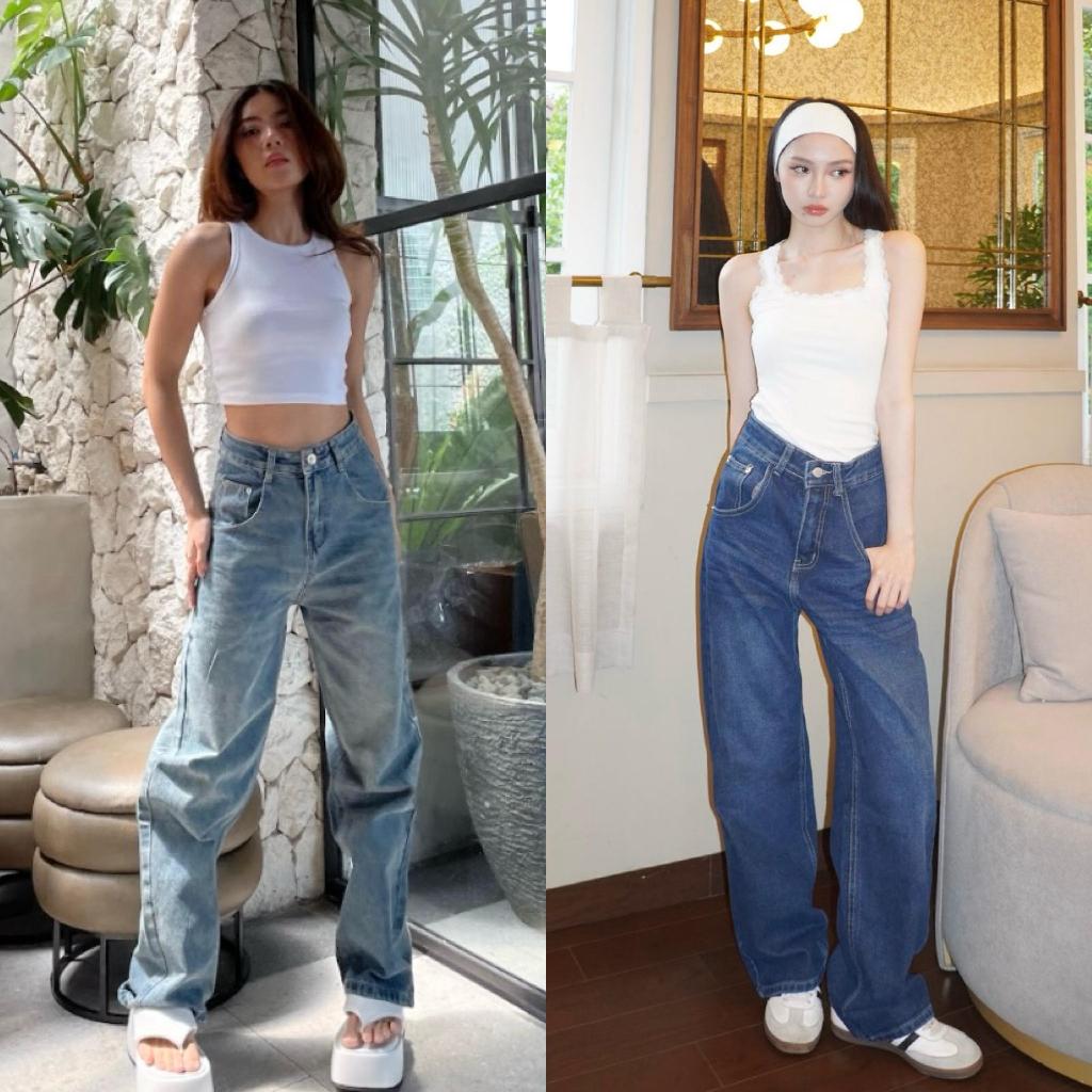 กางเกงยีนส์ Baila Baggy - WEAR.THREEK