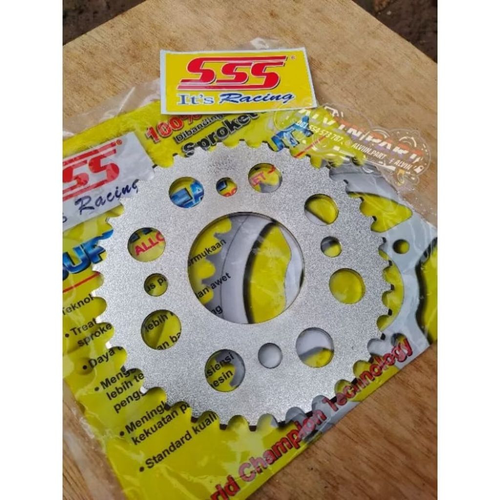 เกียร์หลัง SSS 415 428 uk 35 36 37 38 39 40 megapro gl pro max verza tiger cb150r cbr sonic.