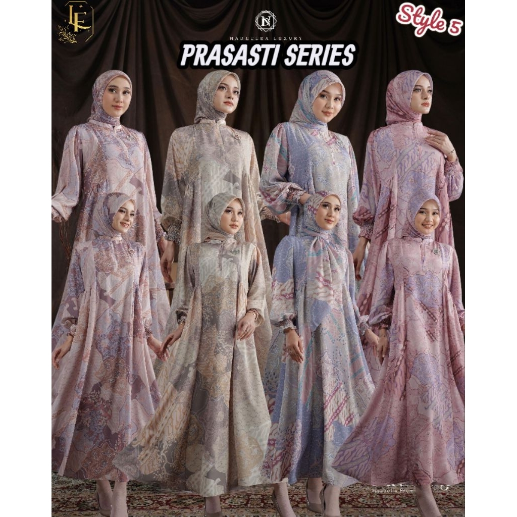 PRASASTI SERIES MIDI & DRESS STYLE 5 โดย NADHEERA LUXURY | MOTIF DRESS// WEDDING DRESS // SIMPLE LUX