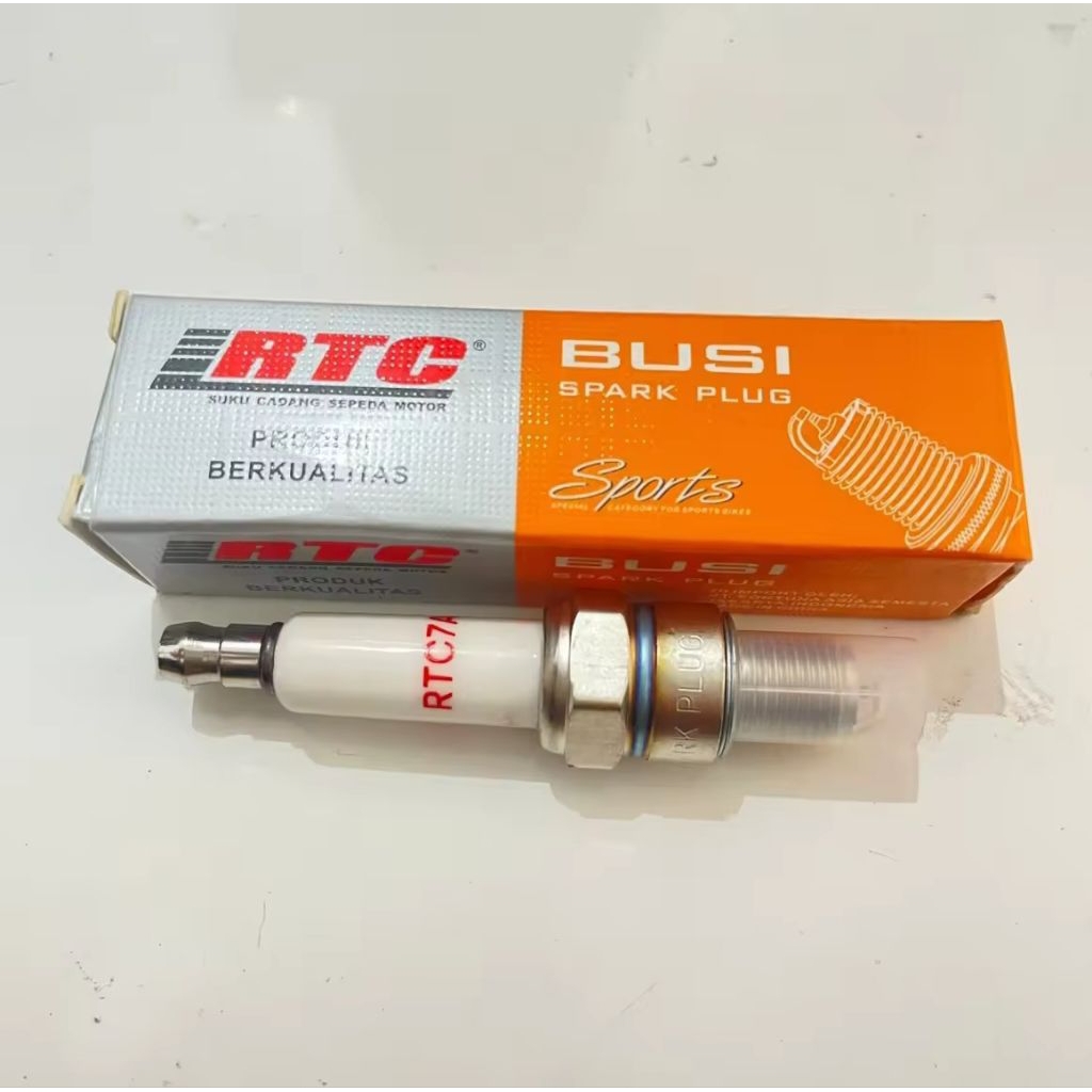 RTC7A Sport Racing Spark Plugs สําหรับ Mio Soul Jupiter Vega Grand Supra X Fit Revo Smash Shogun