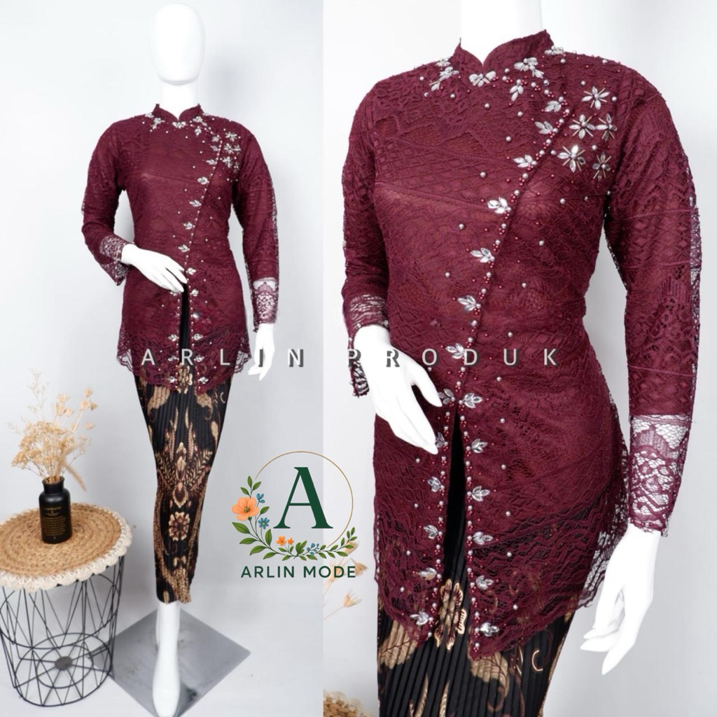 Modern Janggan เลื่อม Kebaya - Modern Graduation Kebaya - Modern Plain Kebaya - Modern Party Kebaya 