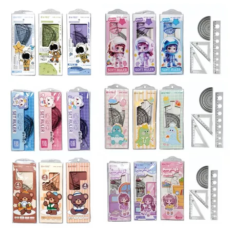 V tec Ruller Set / ไม้บรรทัด V tec 1 ชุด