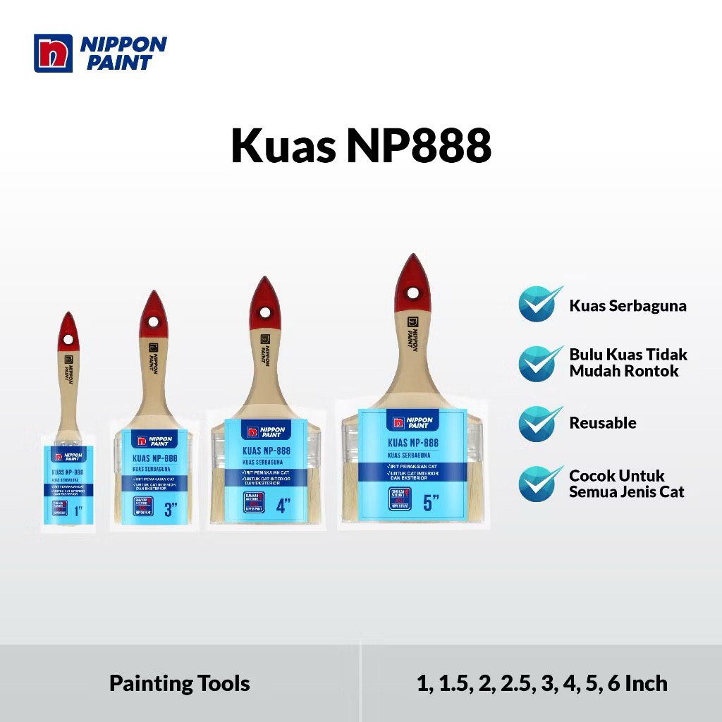 NP-888 แปรงมัลติฟังก์ชั่นแปรง