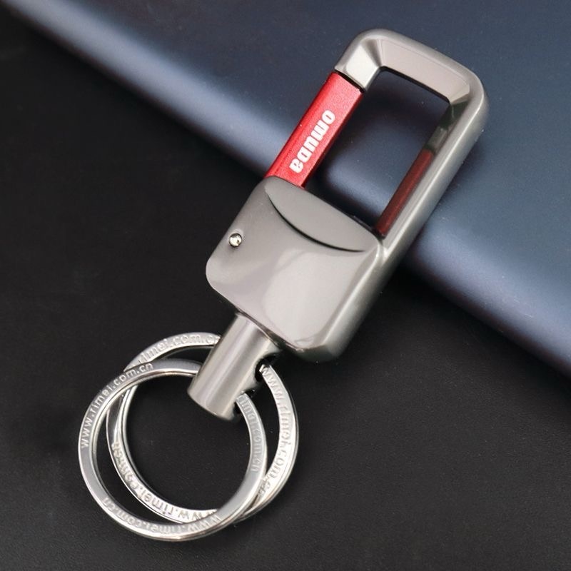 GANTUNGAN Omuda พวงกุญแจพรีเมี่ยมรถยนต์รถจักรยานยนต์พวงกุญแจบ้าน Omuda Premium Original 8002