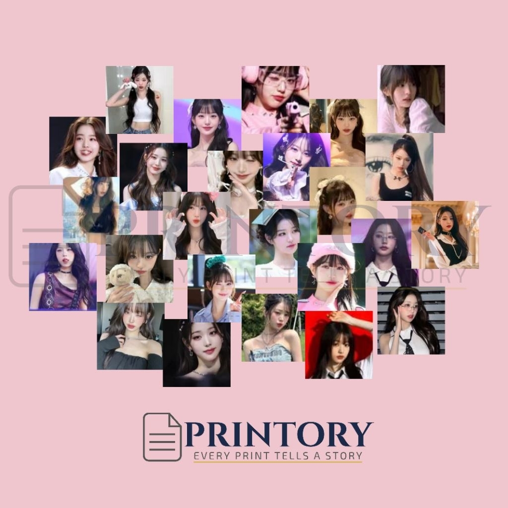 IVE สติ๊กเกอร์สมาชิก – 3x3ซม | สติ๊กเกอร์ Glossy | 25ชิ้น