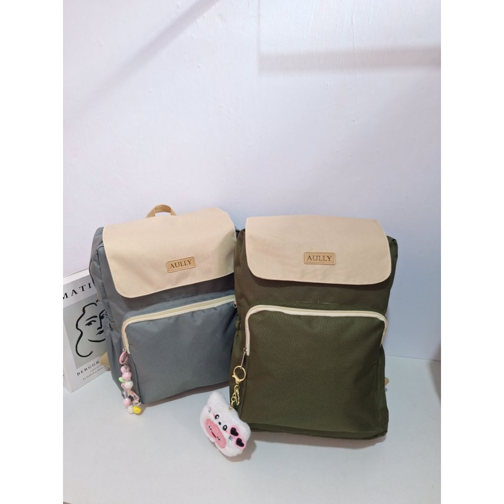 Ammy Backpack by Aully Bag - กระเป๋าเป้ผู้หญิงเกาหลี - กระเป๋าเป้อินเทรนด์