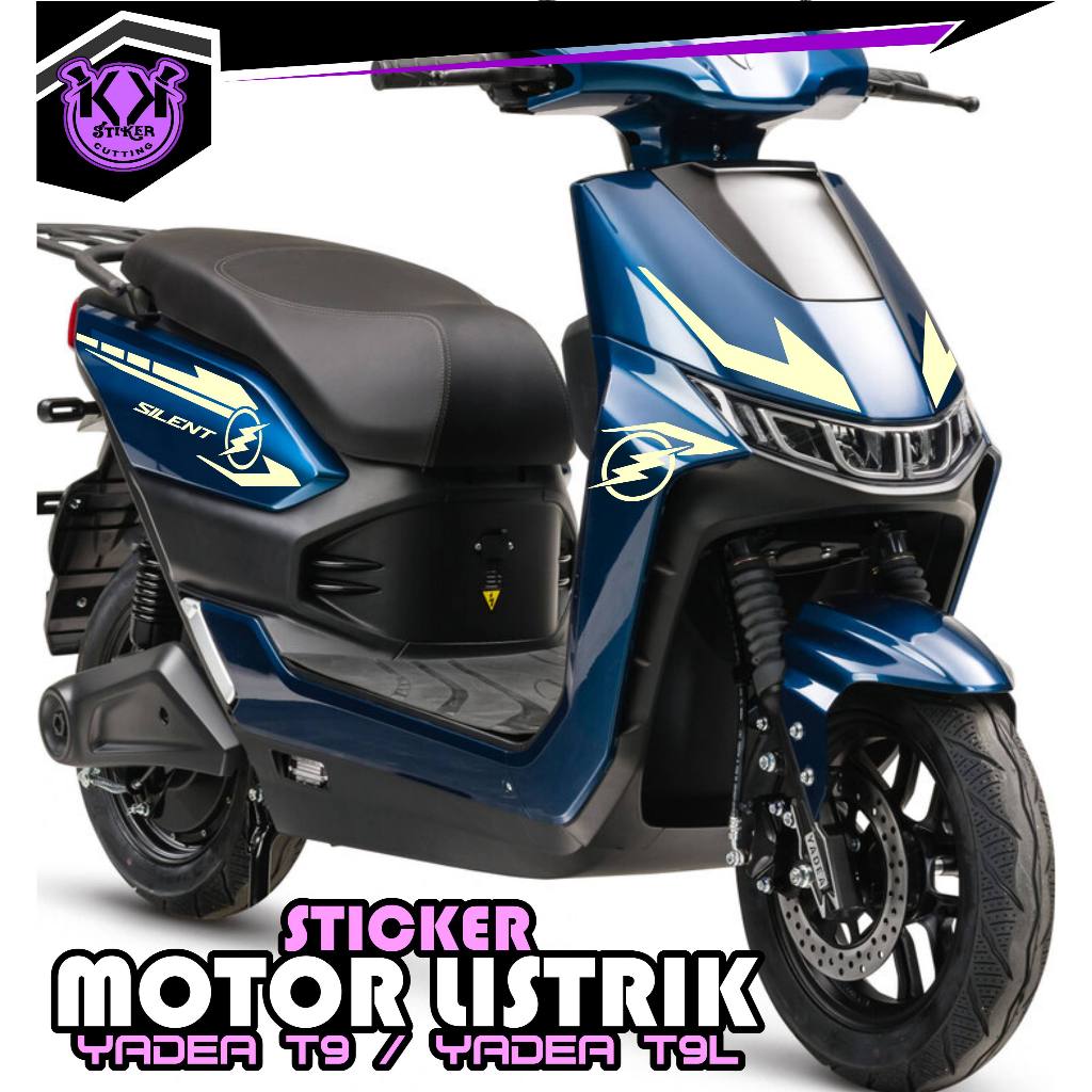 (2)A/CUTTING STICKER/ELECTRIC MOTORCYCLE STRIPING/YADEA T9/T9L ELECTRIC BIKE STICKER/ELECTRIC MOTORC