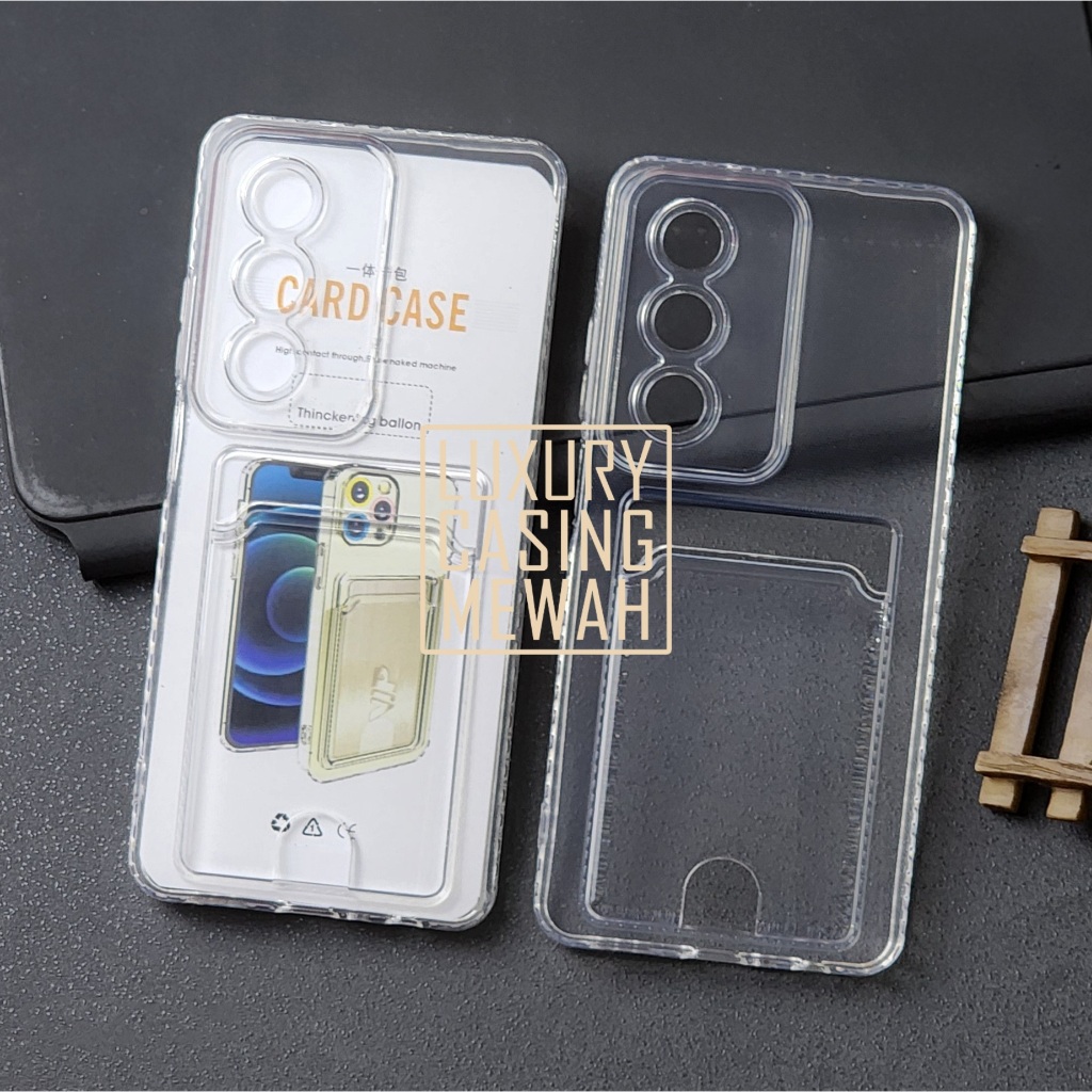 Premium Card Case Clear Card Slot สําหรับ Oppo A3 Pro Oppo A38 4G Oppo A18 Oppo A3X Oppo A3 NFC Oppo