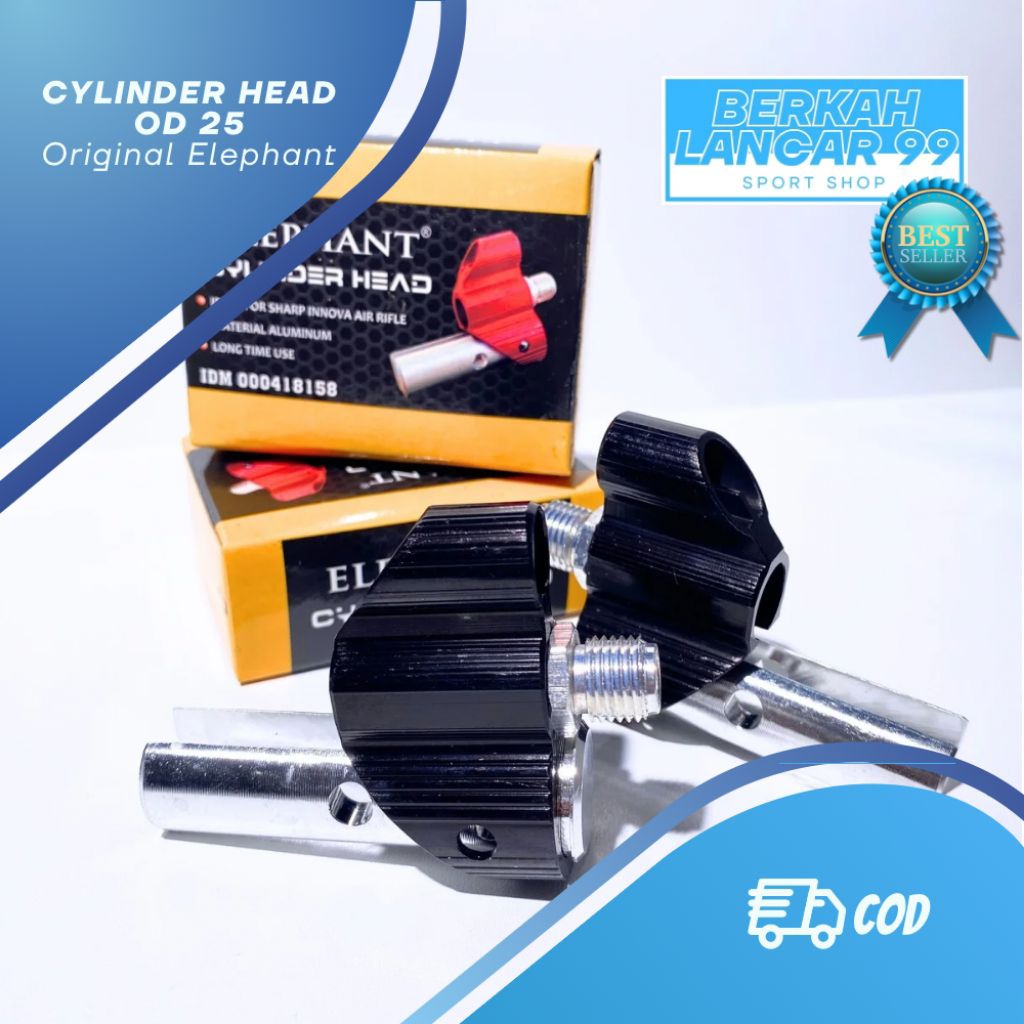 ฝาสูบ ช้าง OD 25 - Visir Aluminium - ช้างเดิม