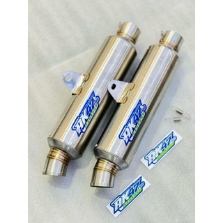 Silincer Knalpot AK47PRO Exhaust Original GRADE B. Type Jenong tabung 28cm(FREE LASER NAMA)
