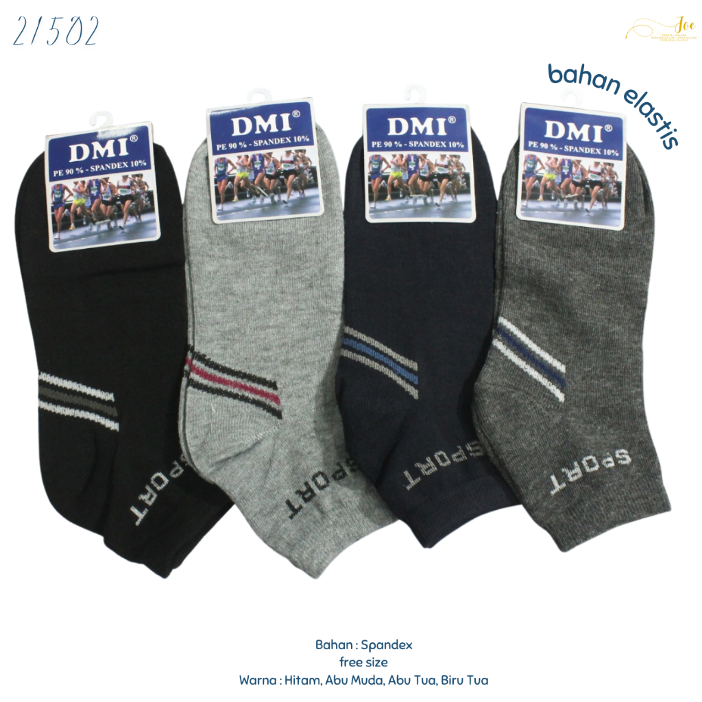 MATA DMI SPORT ถุงเท้าข้อสั้นผู้ชาย - ถุงเท้าลาย – JOE