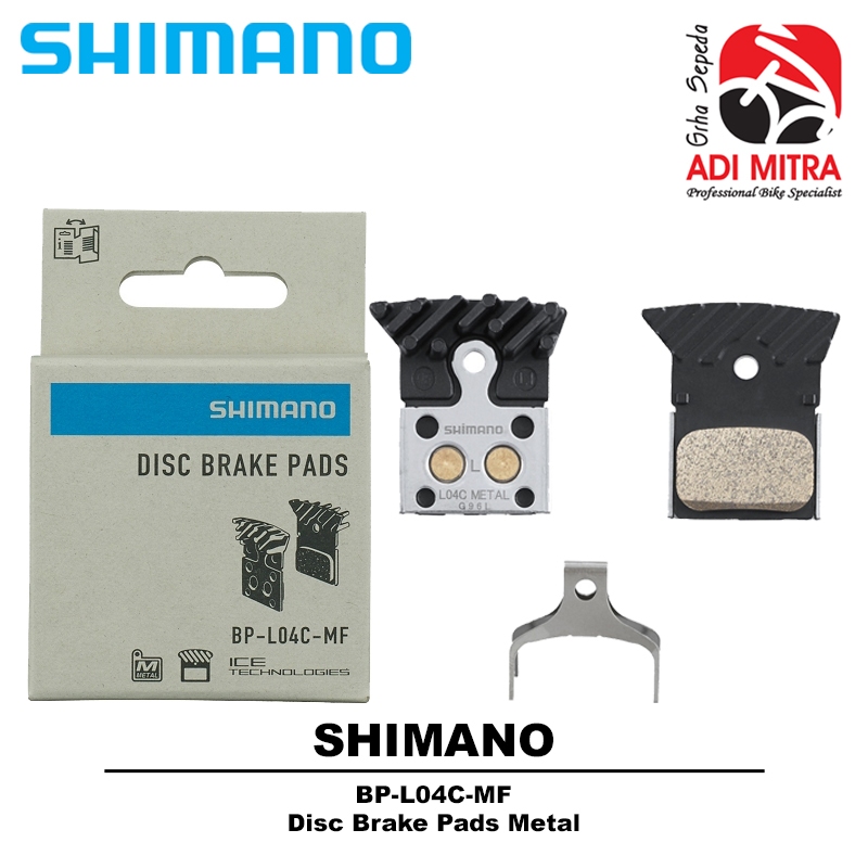 Shimano BP-L04C-MF ดิสก์เบรกโลหะ Dura Ace Ultegra 105 Tiagra GRX Deore XT SLX