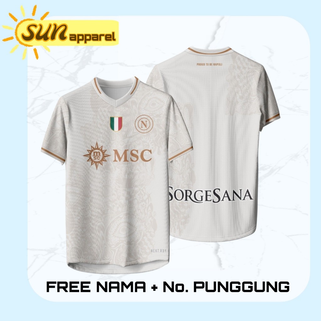 NAPOLI JERSEY 2025/2026 NEW