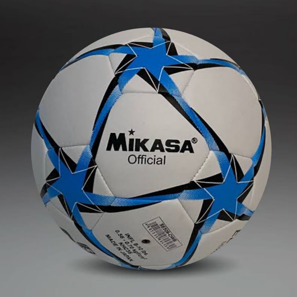 Mikasa ACT Elstar Official Football Mikasa ขนาด 5 คุณภาพระดับพรีเมียม Bonus Valve Pump & Ball Net