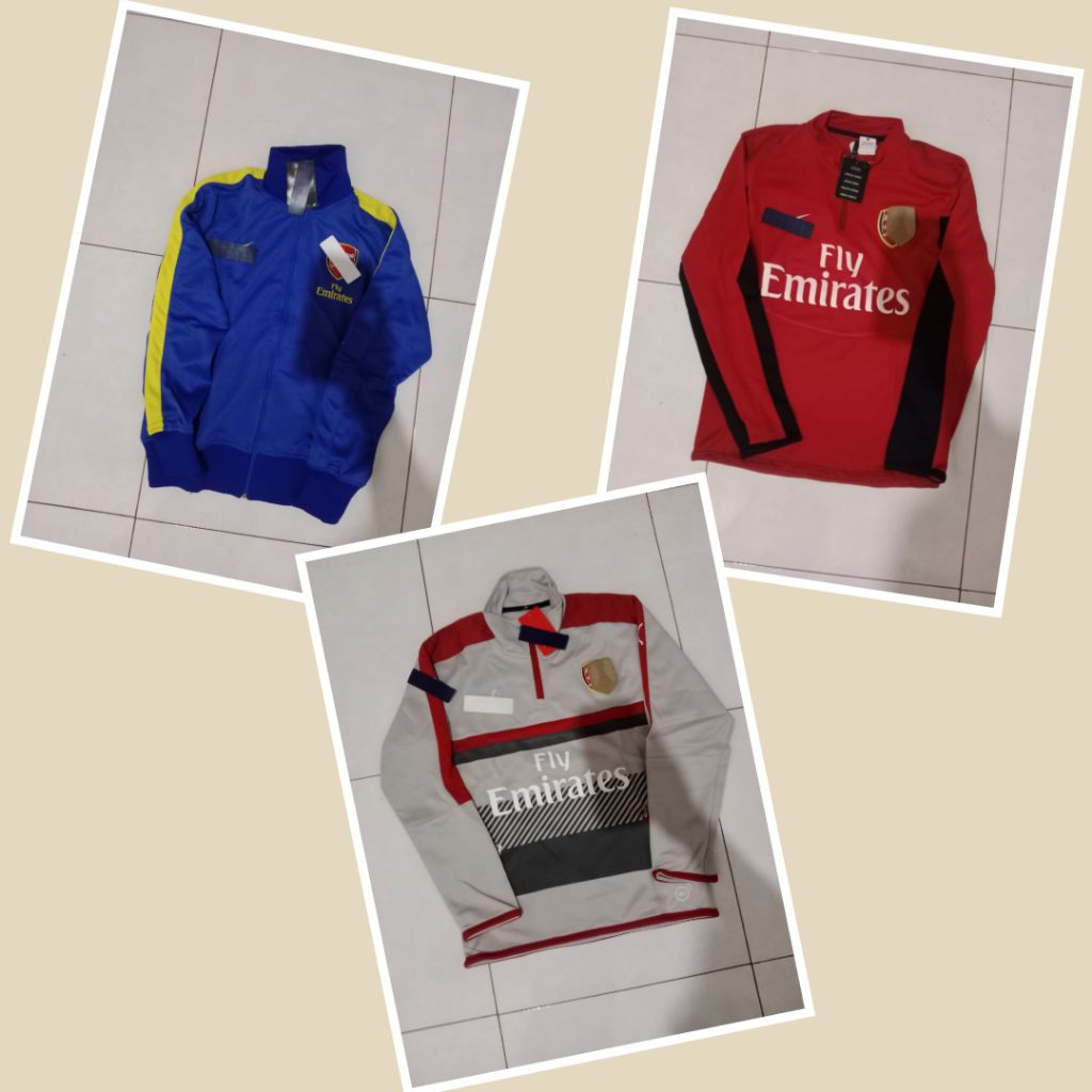 Tracktop/midlayer/jacket arsenal