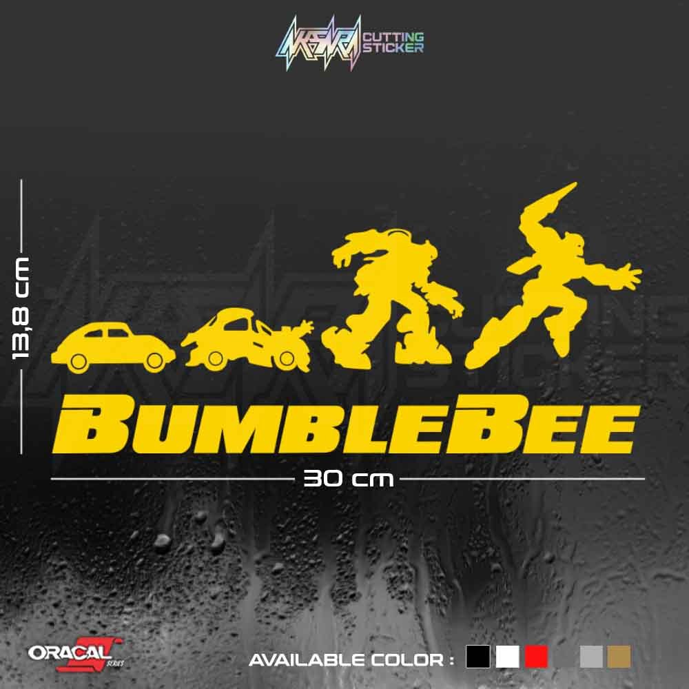 สติ๊กเกอร์ตัด BumbleBee Silhouette | สติ๊กเกอร์ตัด BumbleBee Silhouette | บัมเบิลบี