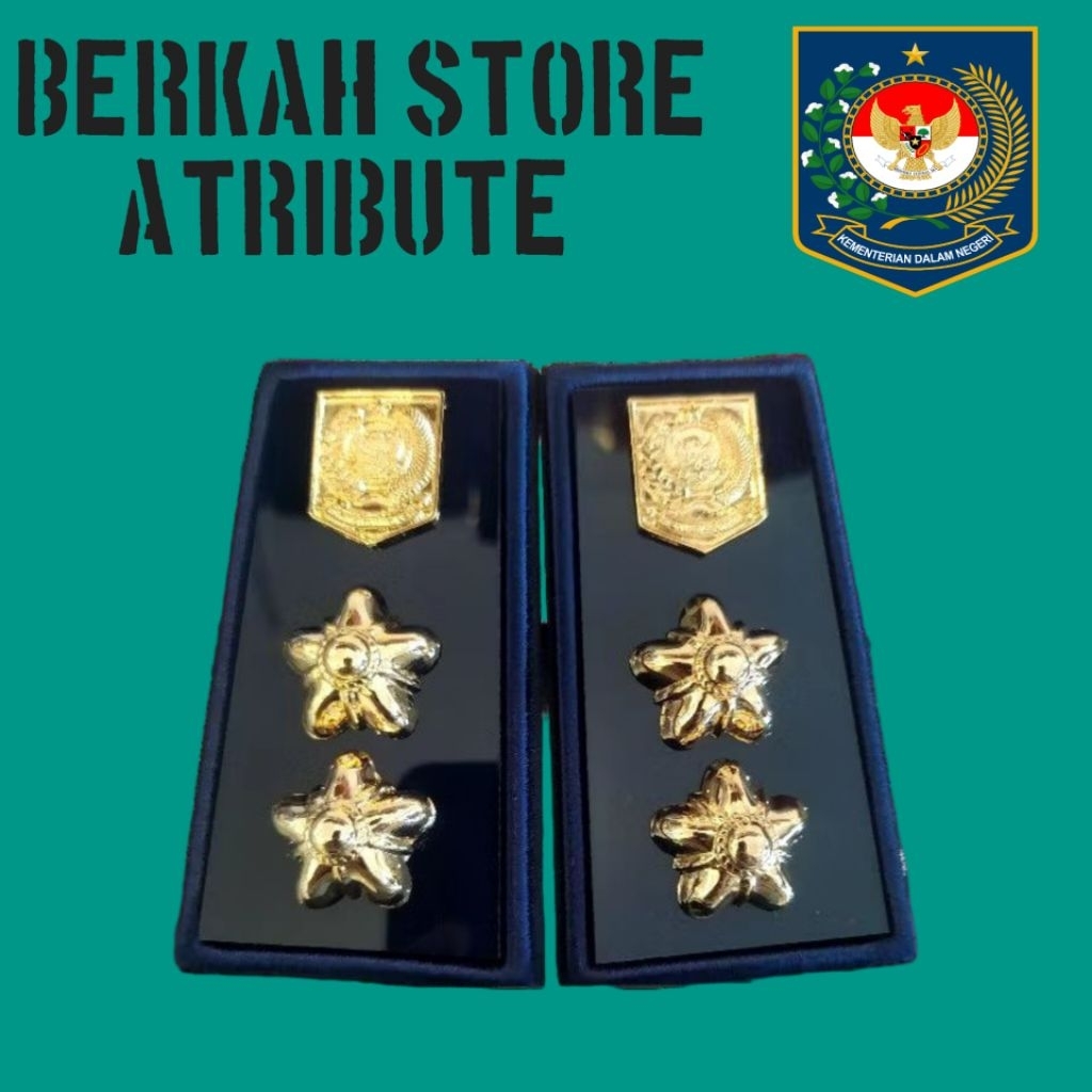 LURAH/KADES RANK พร้อมโลโก้ MINISTRY OF HOME AFFAIRS - พิเศษ