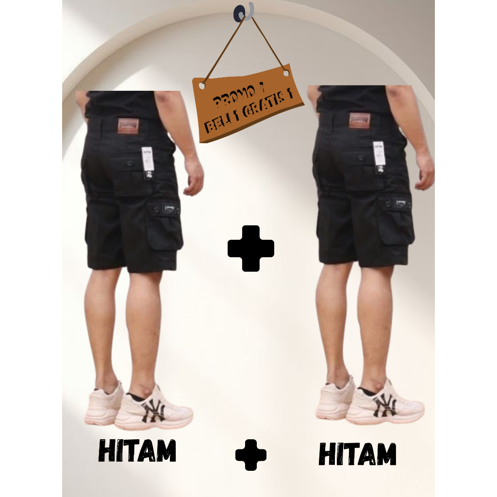 Larisi - BUY 1 แถม 1 NEWEST MENS SHORTS/Mens Mountain Chinos cargo Shorts