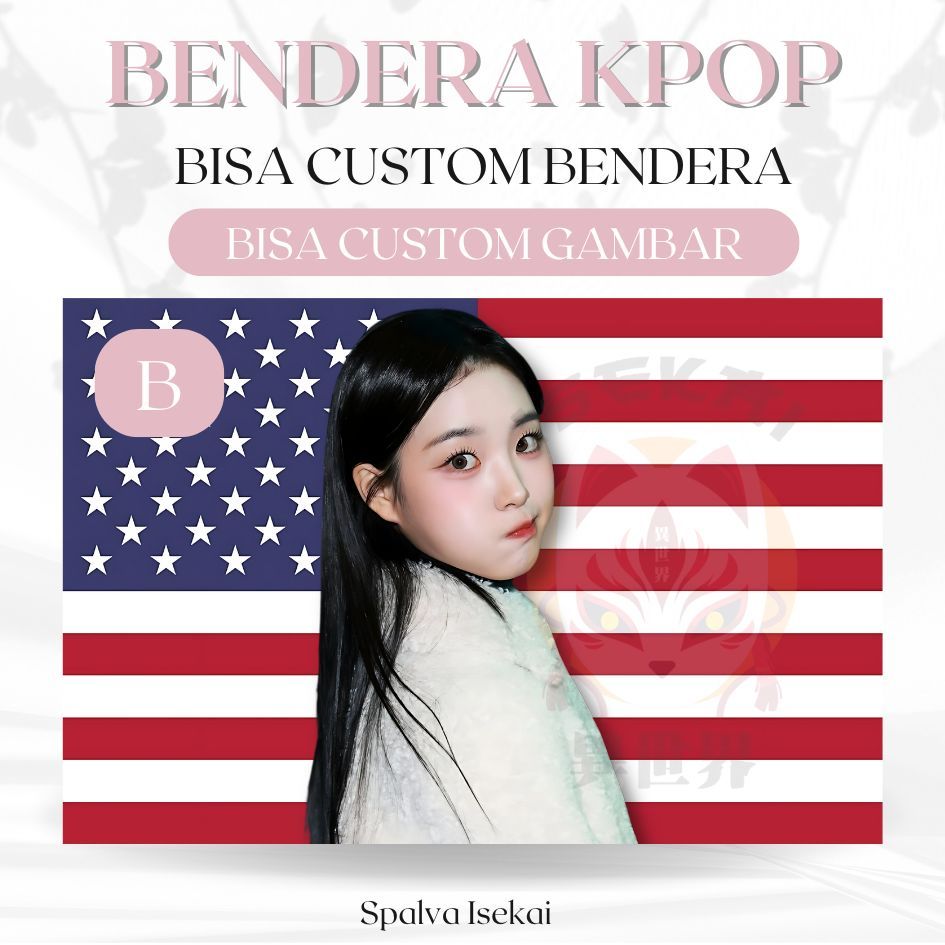 KPOP JIYEON TRIPLES ธงอเมริกัน / โปสเตอร์ KPOP / KPOP Ji Suhyeon FLAG / พรม KPOP / พรม Kpop