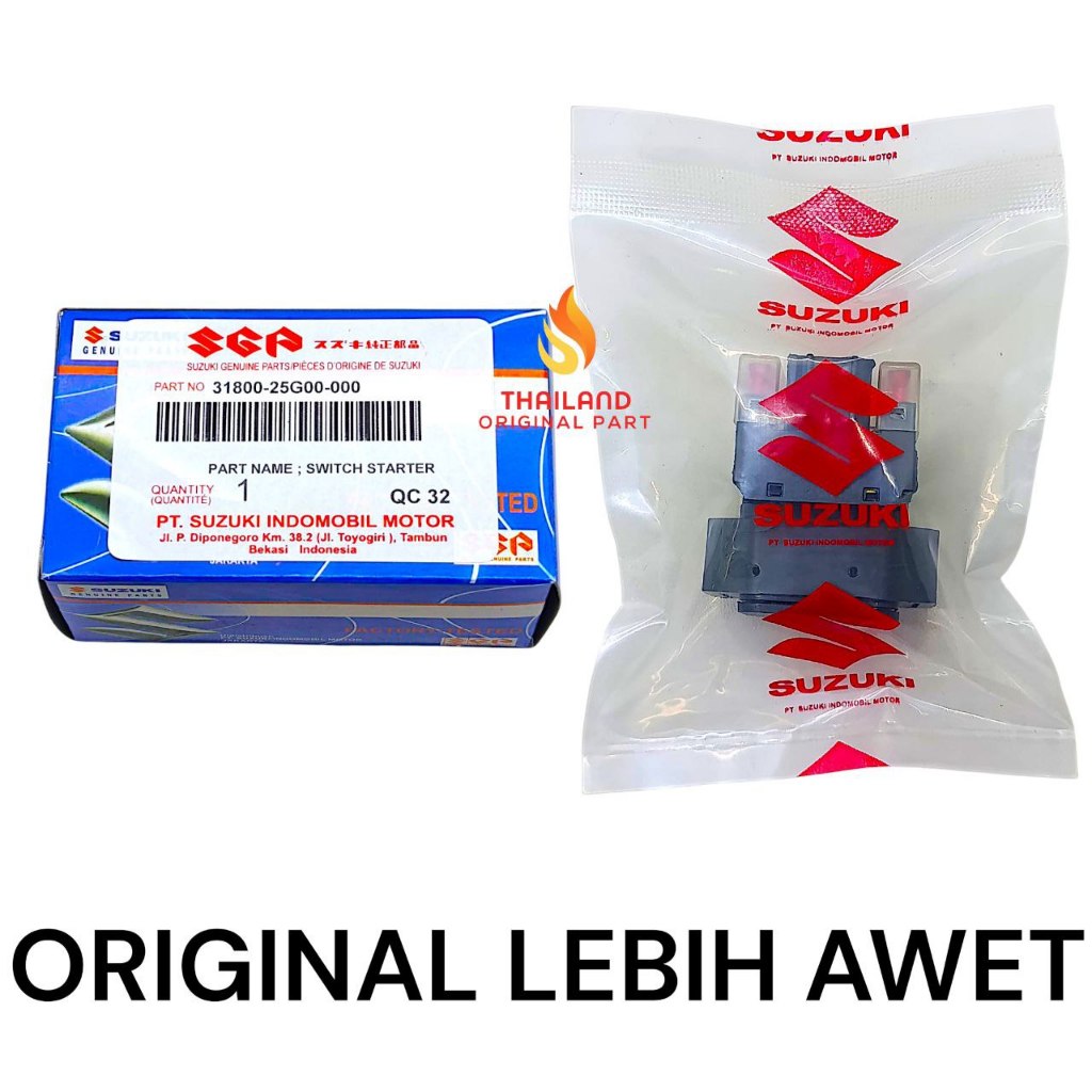 Original Satria Fu คาร์บูเรเตอร์สวิตช์สตาร์ท Satria Fu Barong / Satria Fu Old Suzuki ของแท้ KD32
