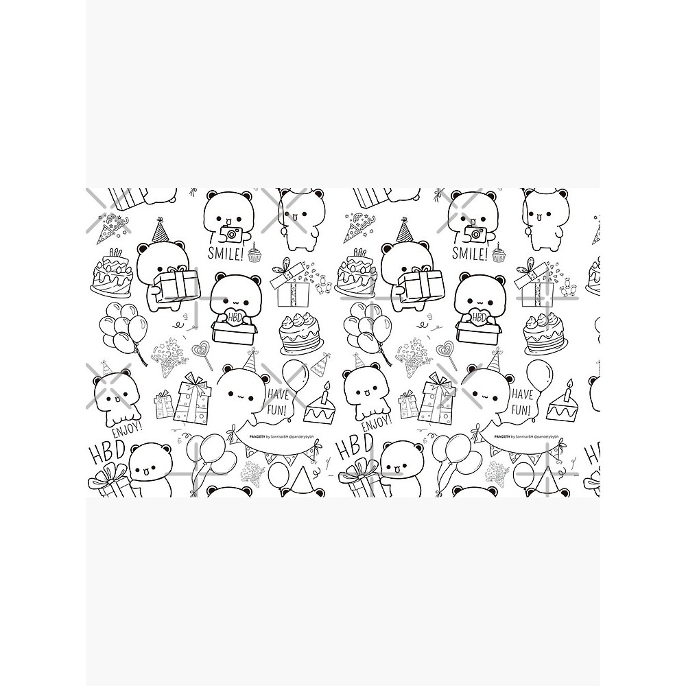 แก้ว ถ้วยแก้ว Bubu Dudu ของขวัญวันเกิดสุขสันต์