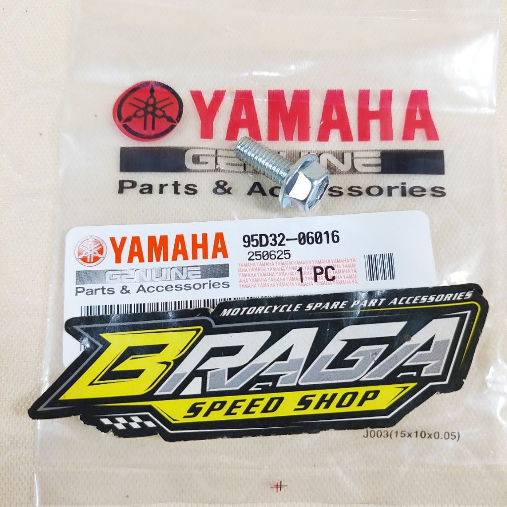 สลักเกลียวจัดฟันสําหรับ Yamaha Mio Sporty - Mio Smile ORIGINAL YAMAHA 95D32-06016